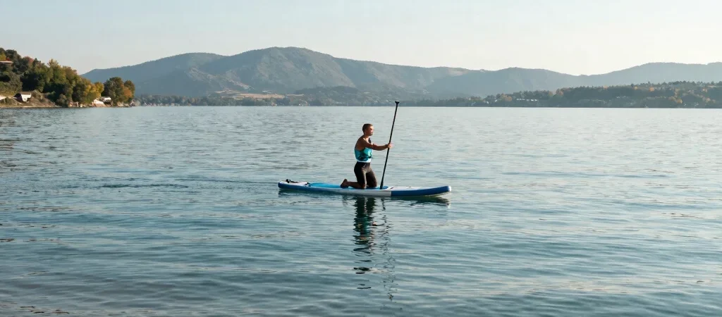Your First SUP Session Starts on Your Knees