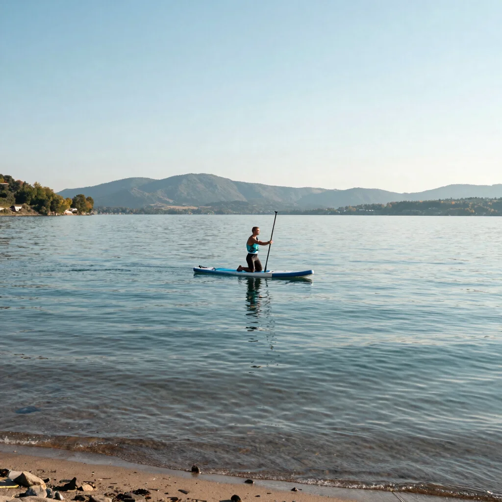 Your First SUP Session Starts on Your Knees