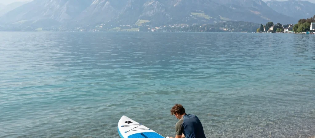 A Better Day on Lake Annecy Starts Ashore